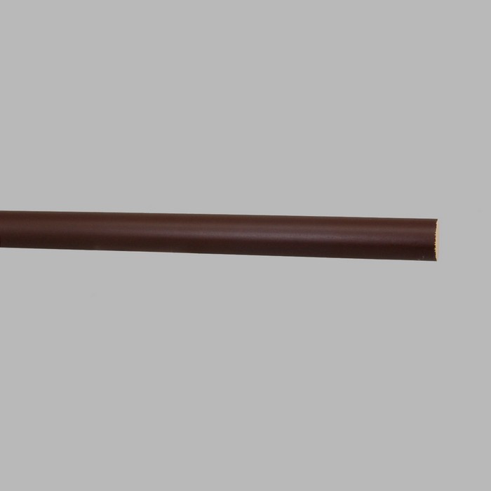 tringle à rideaux en bois 28 mm couleur ciocco en différentes longueurs